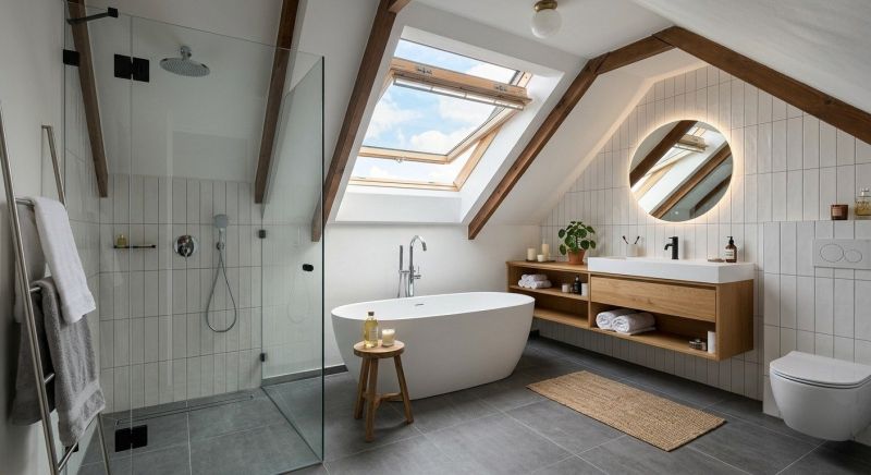 Attic Bathroom Remodeling in Schuylkill County, PA