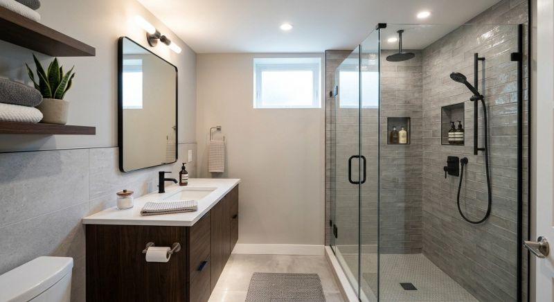 Basement Bathroom Remodeling in Schuylkill County, PA